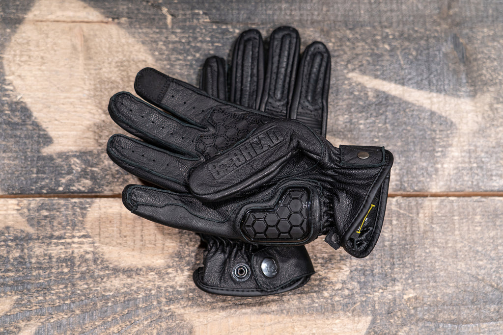 BOBHEAD - Protective Reaper Motorcycle Glove Black