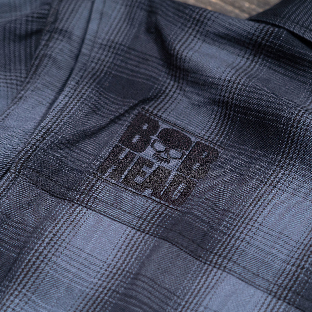 BOBHEAD - Casual Shirt Smokey Mist Gray/Black