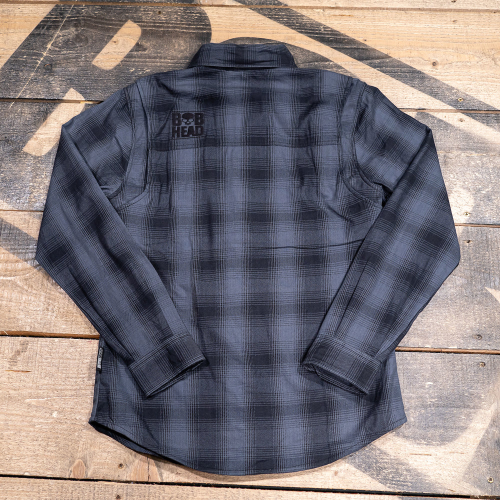 BOBHEAD - Casual Shirt Smokey Mist Gray/Black