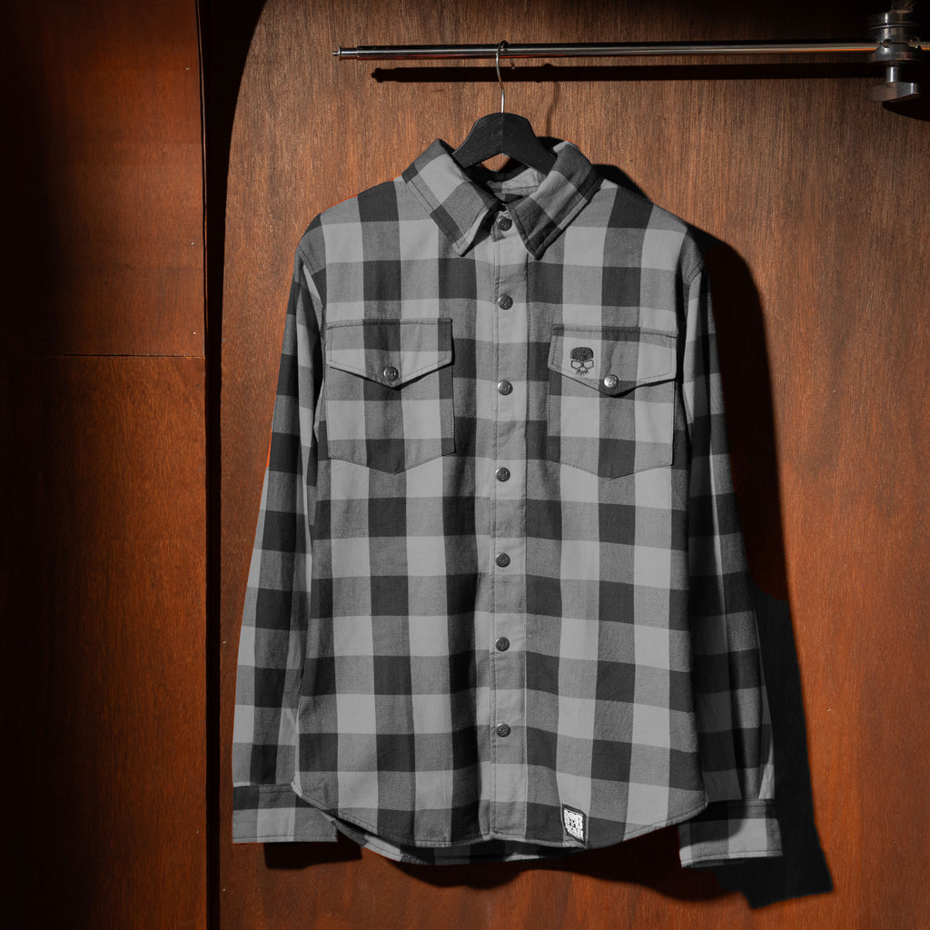 BOBHEAD - Casual Shirt 50 Grey/Black