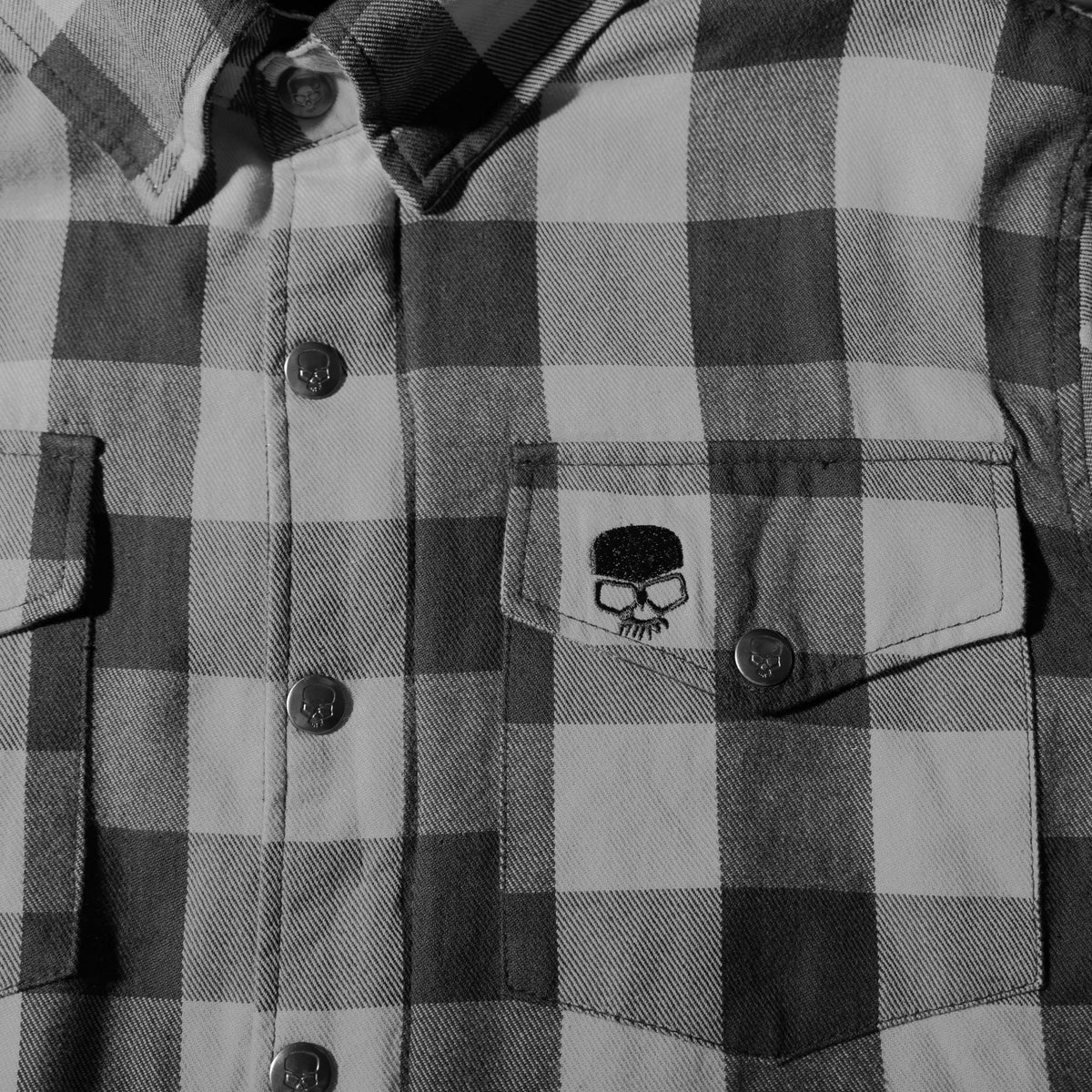 BOBHEAD - Casual Shirt 50 Grey/Black