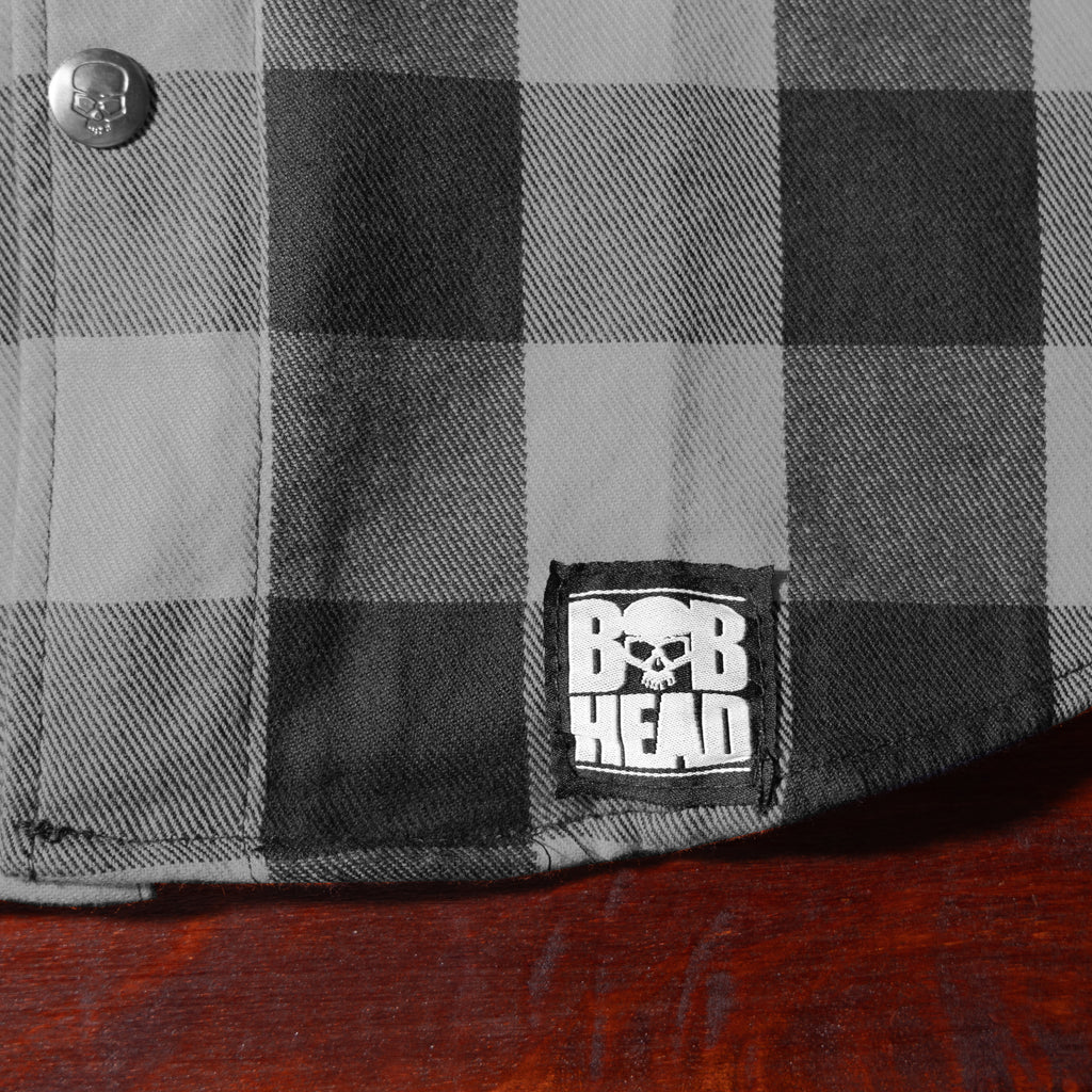 BOBHEAD - Casual Shirt 50 Grey/Black