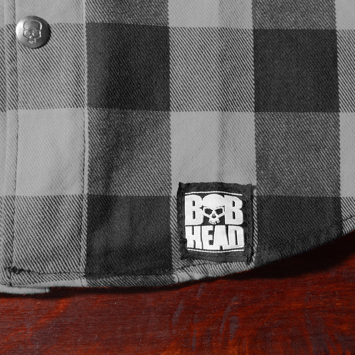 BOBHEAD - Casual Shirt 50 Grey/Black