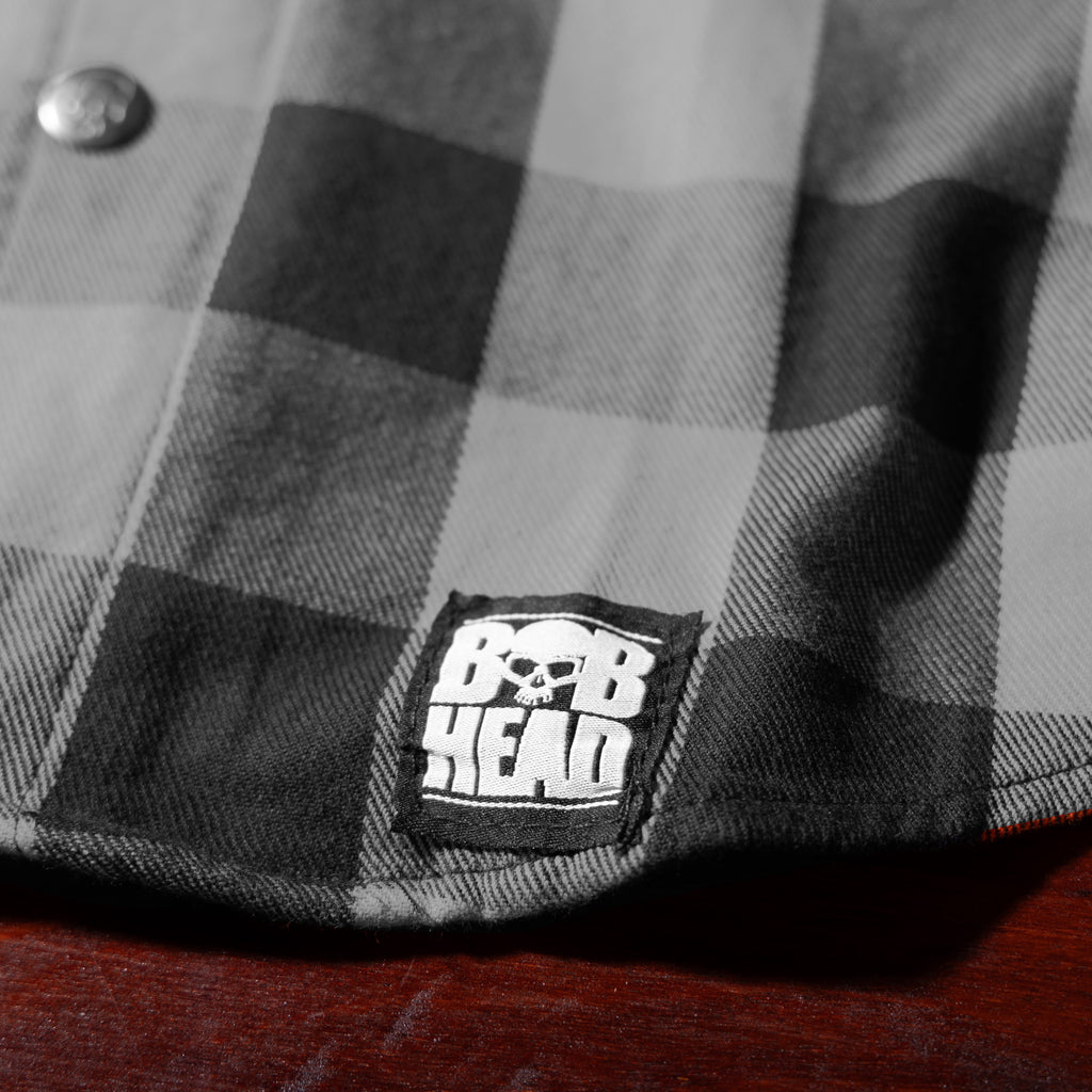 BOBHEAD - Casual Shirt 50 Grey/Black