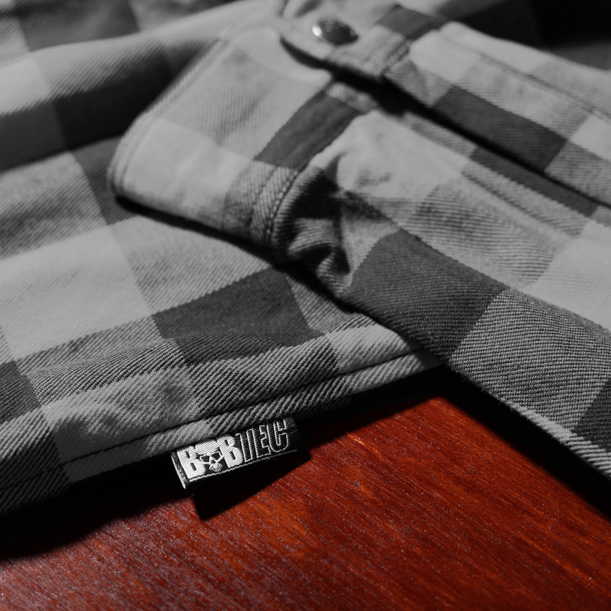 BOBHEAD - Casual Shirt 50 Grey/Black