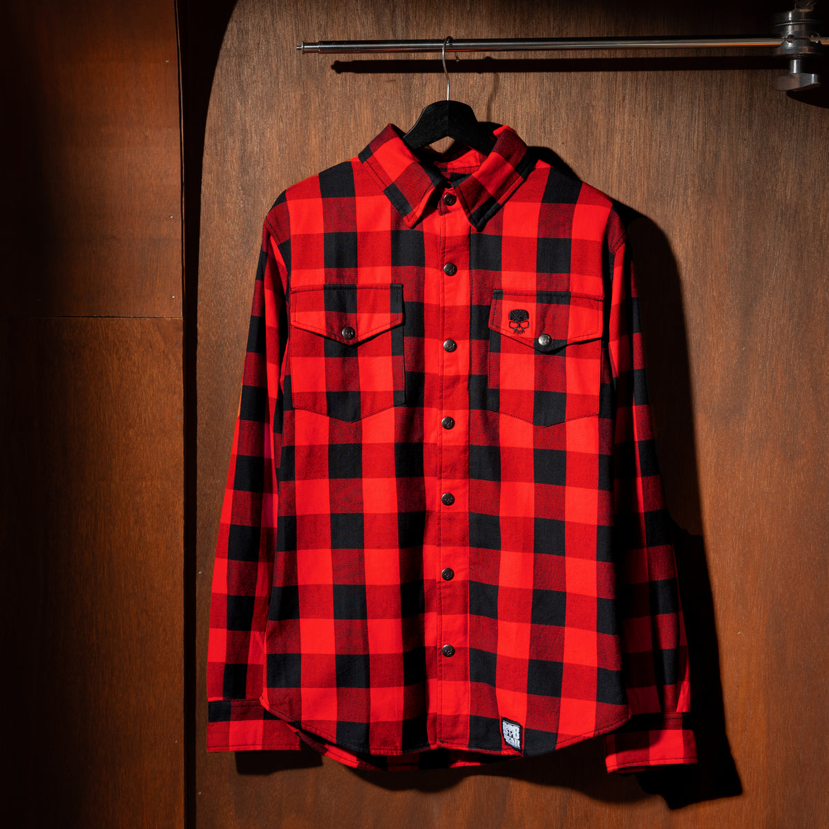 BOBHEAD - Casual Shirt Lumberjack Red/Black