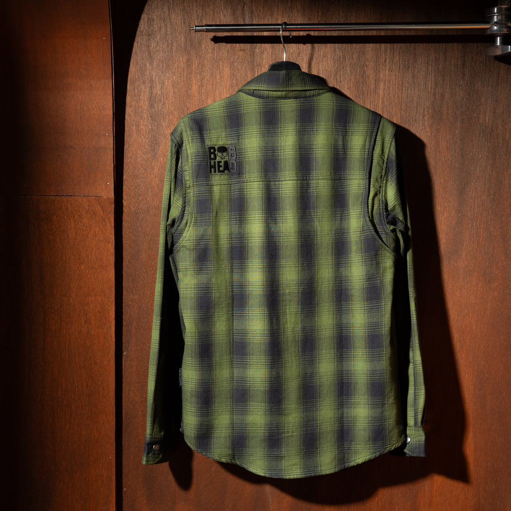 BOBHEAD - Casual Shirt Dragster Green/Black