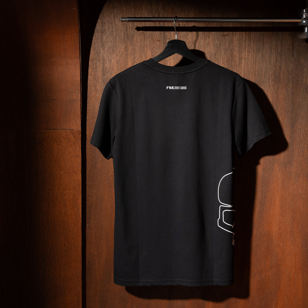 BOBHEAD - Rascal Tech Tee Side Skull Black