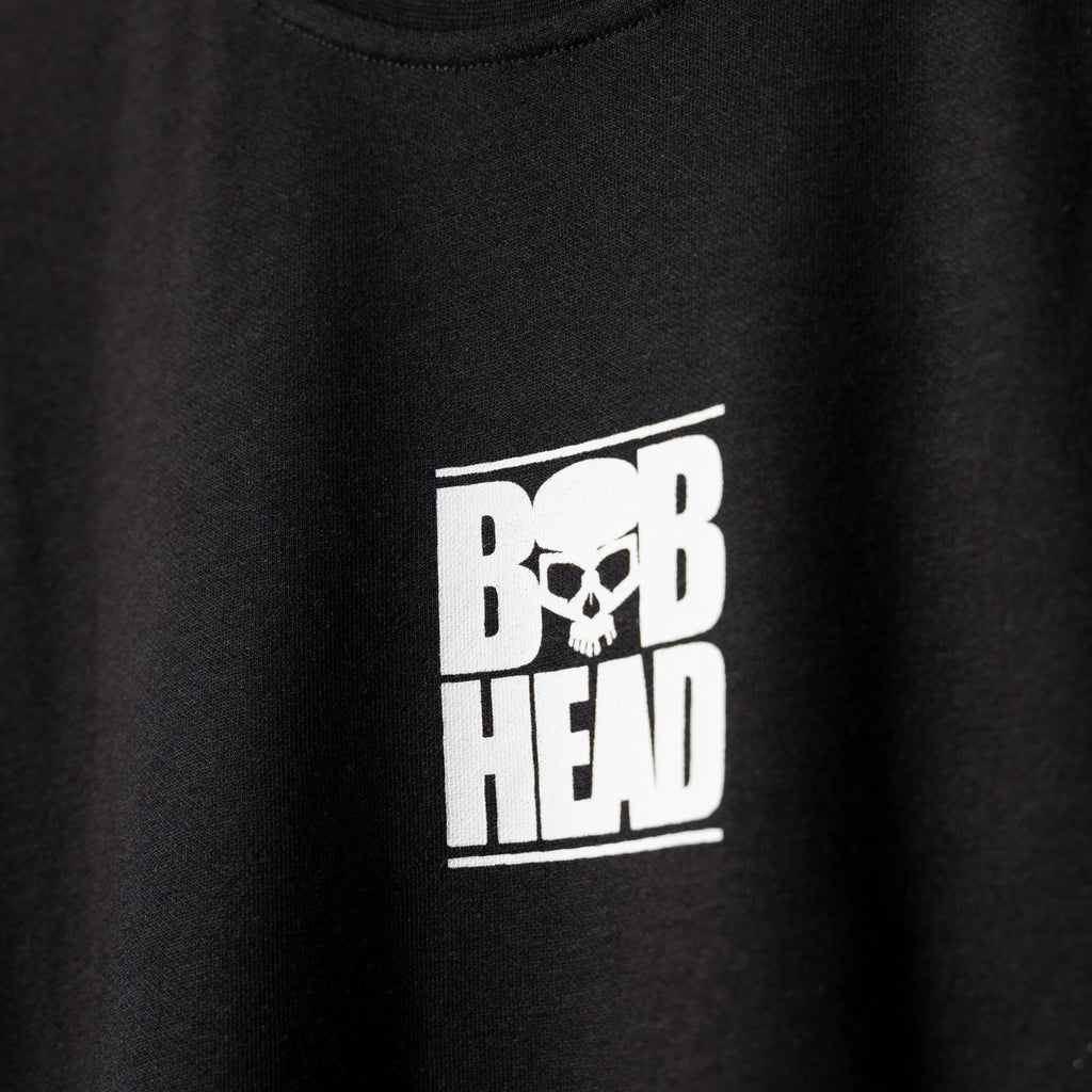 BOBHEAD - Rascal Tech Tee Side Skull Black