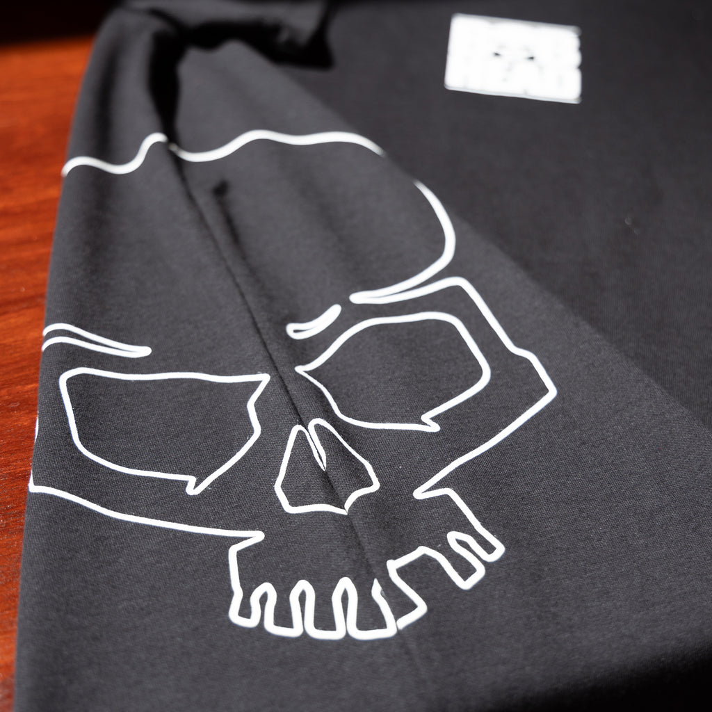 BOBHEAD - Rascal Tech Tee Side Skull Black