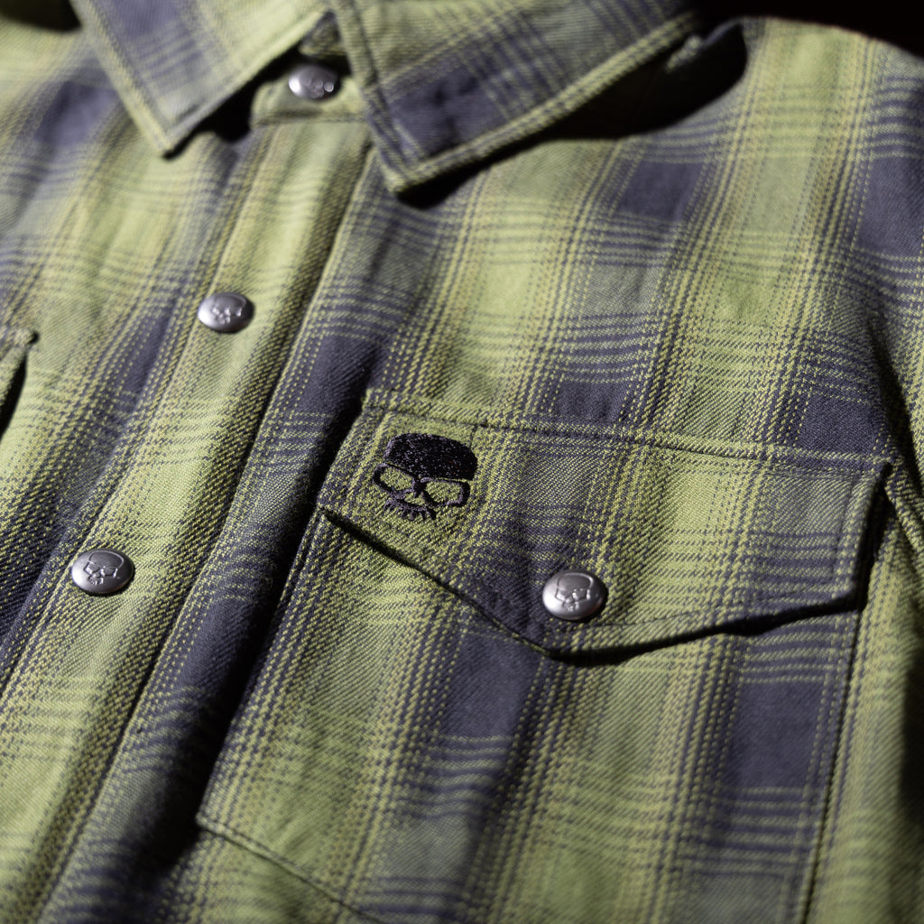 BOBHEAD - Casual Shirt Dragster Green/Black