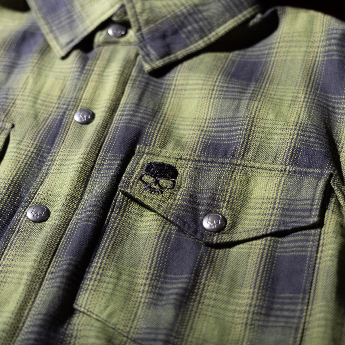 BOBHEAD - Casual Shirt Dragster Green/Black