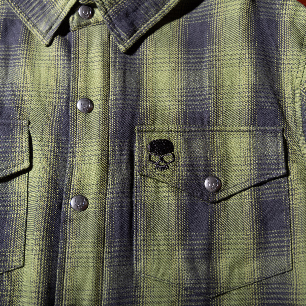 BOBHEAD - Casual Shirt Dragster Green/Black