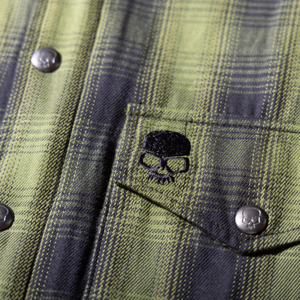 BOBHEAD - Casual Shirt Dragster Green/Black