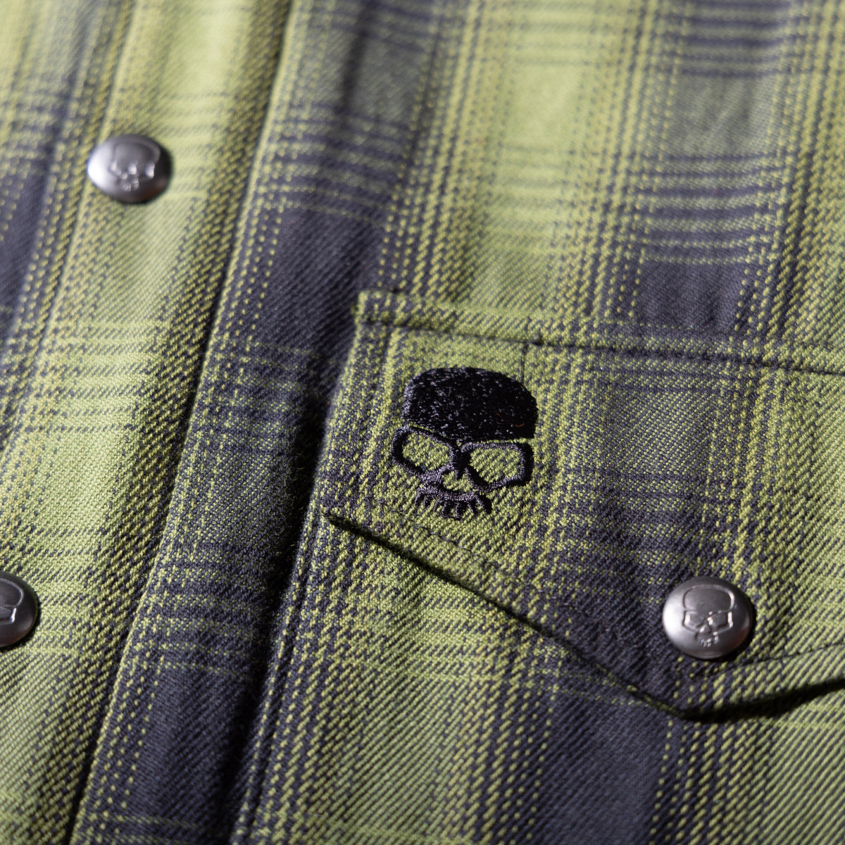 BOBHEAD - Casual Shirt Dragster Green/Black