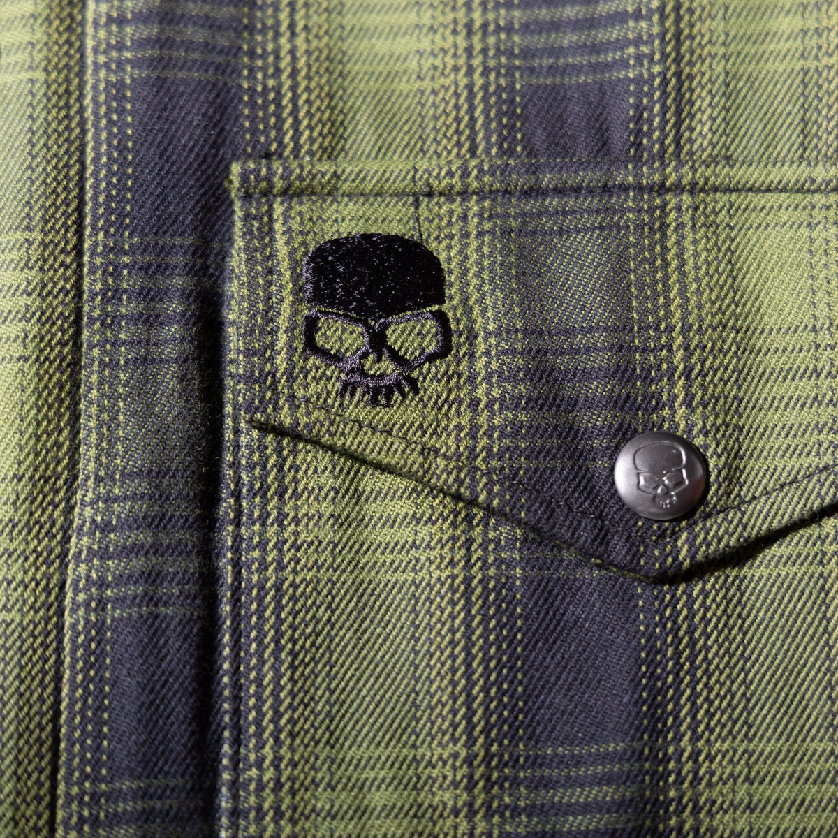 BOBHEAD - Casual Shirt Dragster Green/Black