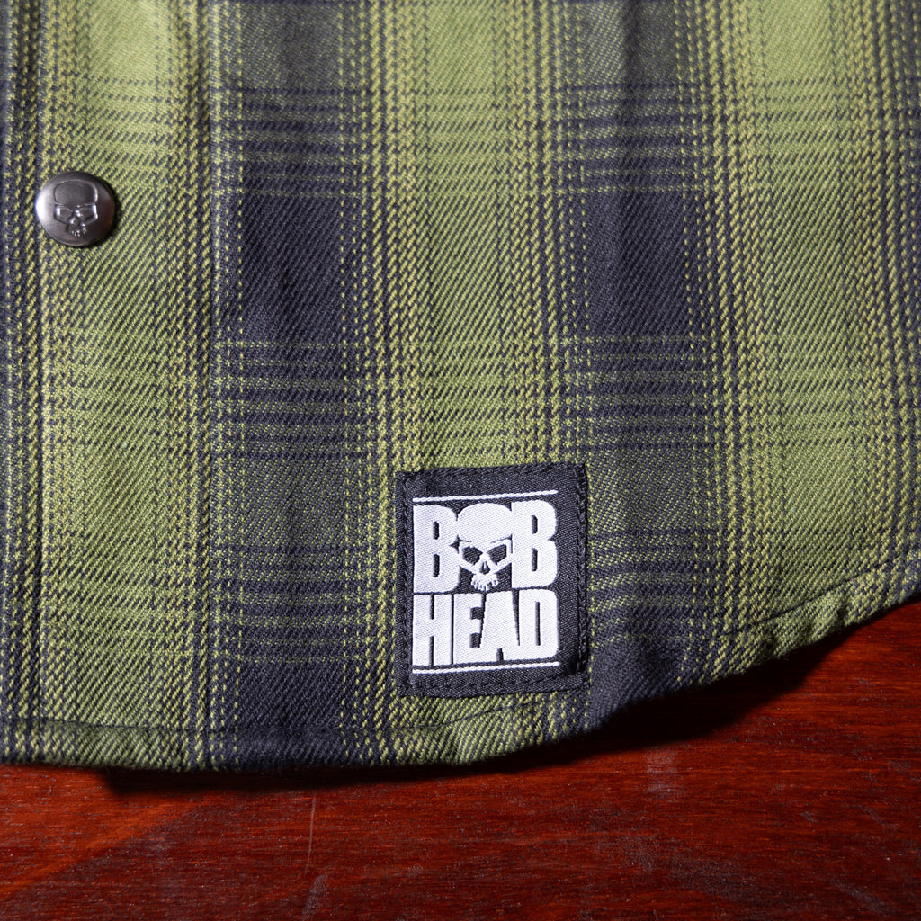 BOBHEAD - Casual Shirt Dragster Green/Black