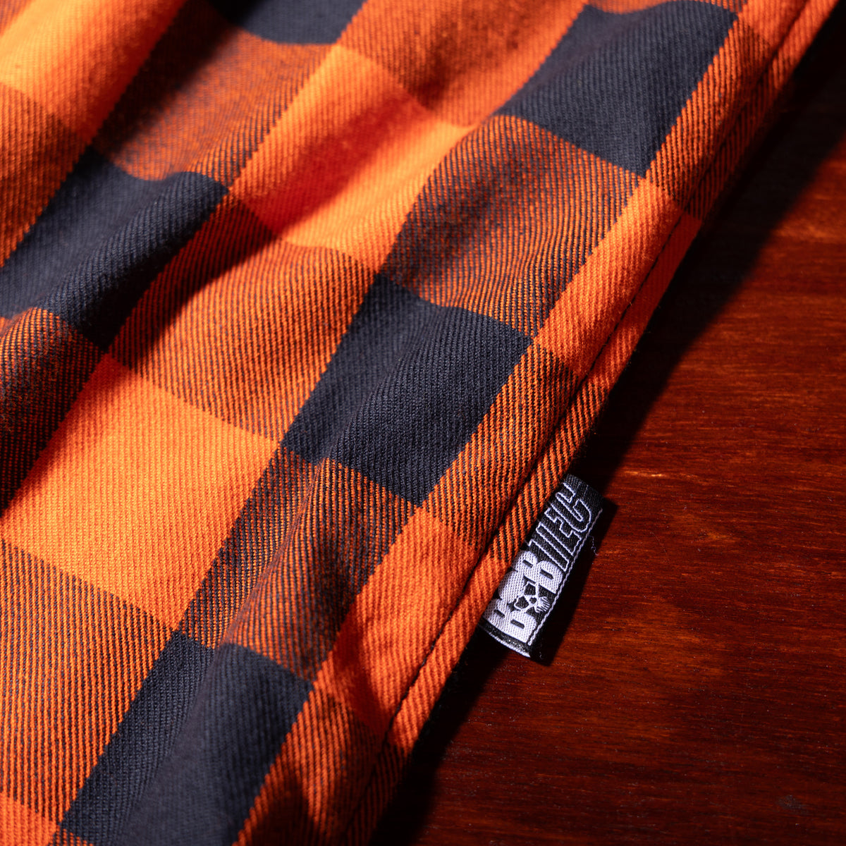 BOBHEAD - Casual County Shirt Orange/Black