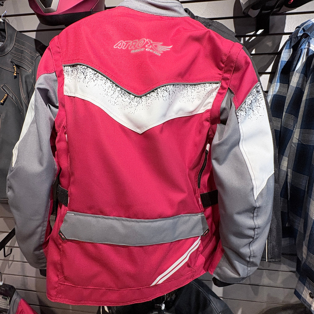 Men's Atrox Endura Textile Jacket - Grey/White/Red