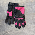 MG7740 - Women's Hot Pink and Mesh Racing Gloves