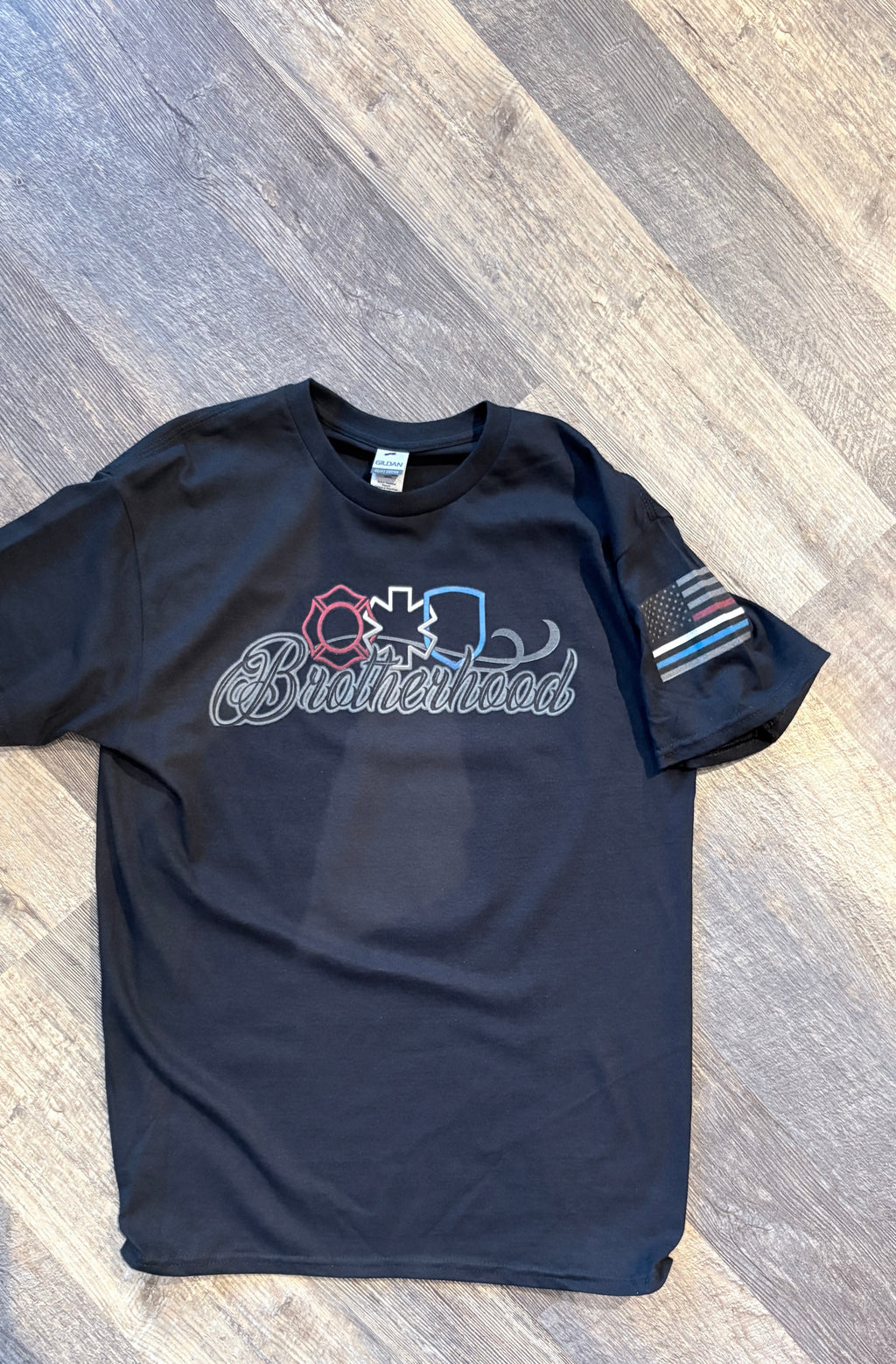 T-shirt - Men's SS DS - Brotherhood Of First Responders Eagle