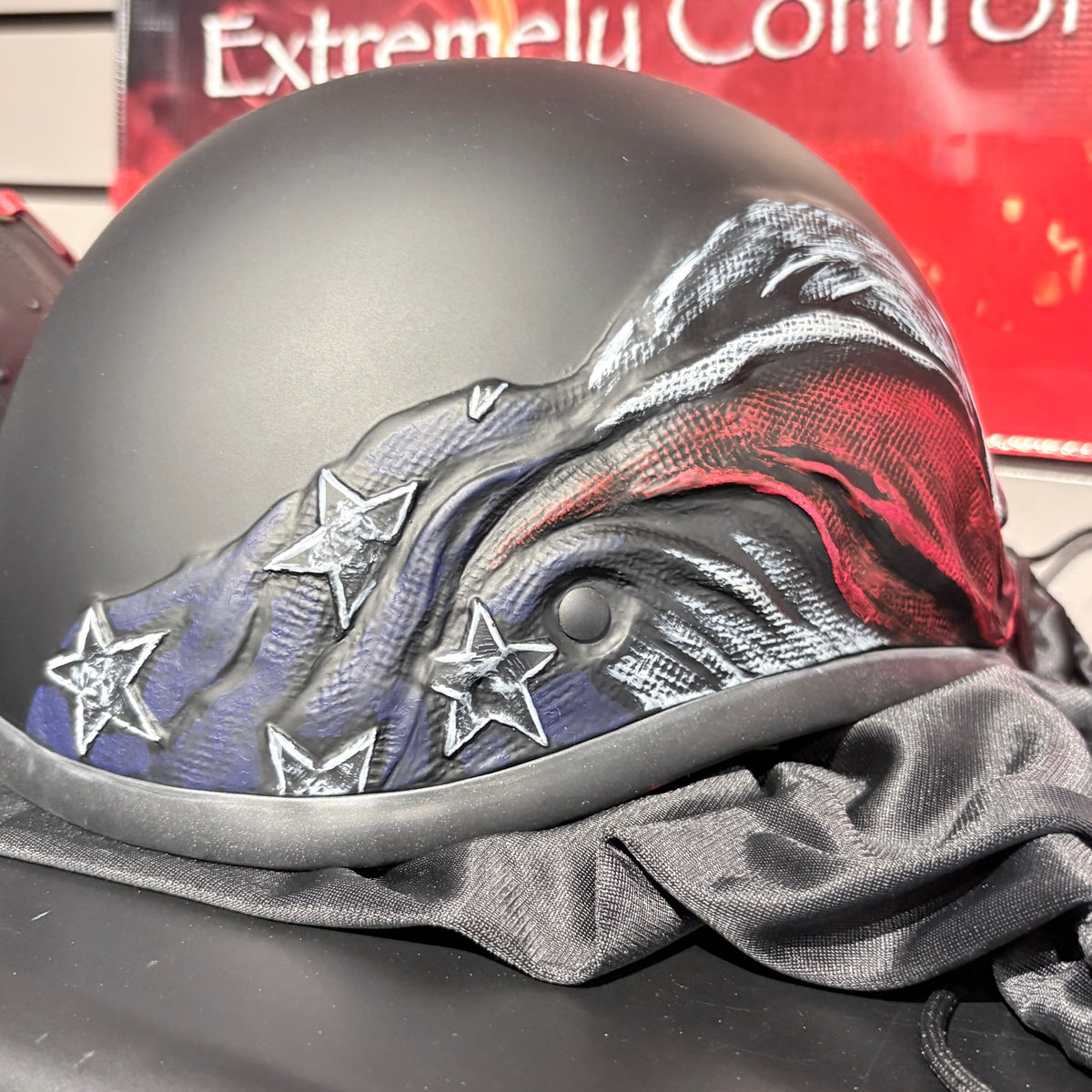 BA-SCA-BADASS Helmet - Scars & Stripes