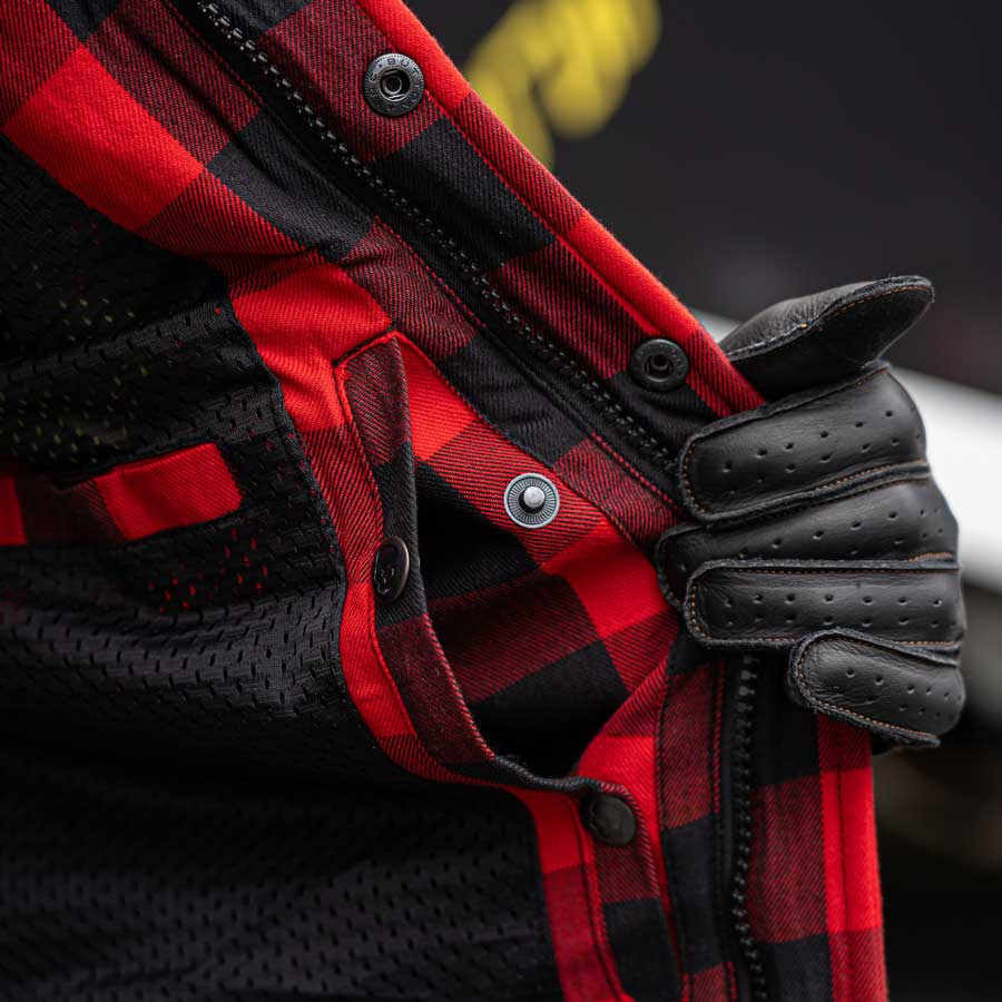 BOBHEAD - Protective Mk2 Shirt Lumberjack Red/Black