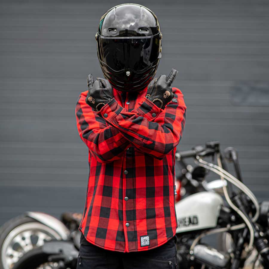 BOBHEAD - Protective Mk2 Shirt Lumberjack Red/Black