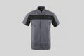 Shirt - Men's Mechanic SS With Pocket Grey/Black