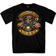T-Shirt - Men's SS Grouchy Old Biker - Black